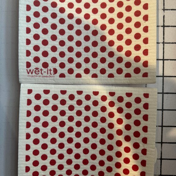 Wet-It! Swedish Treasures Dishcloth & Cleaning Cloth -Set of 2 - Picture 1 of 3